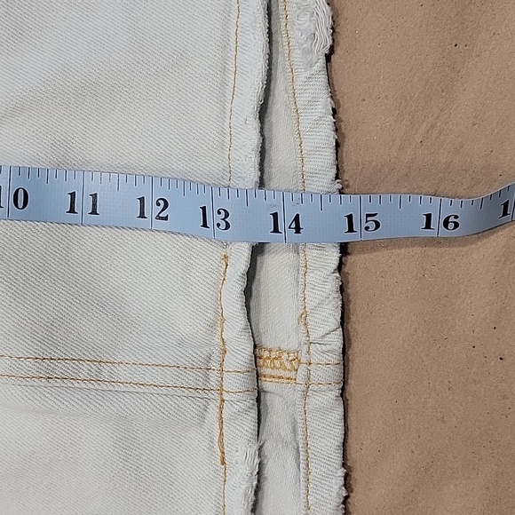 One Teaspoon Size 25 Denim Mini Skirt, Light Wash, EUC - Picture 6 of 10